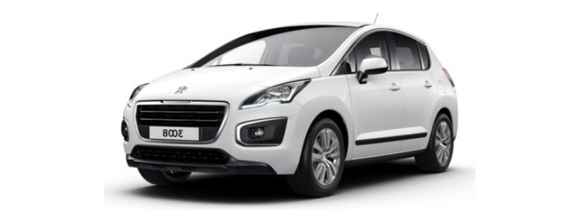 Peugeot 3008 Dizel Otomatik / Veya Benzeri